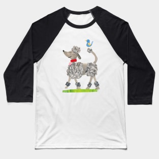 Poodle Baseball T-Shirt